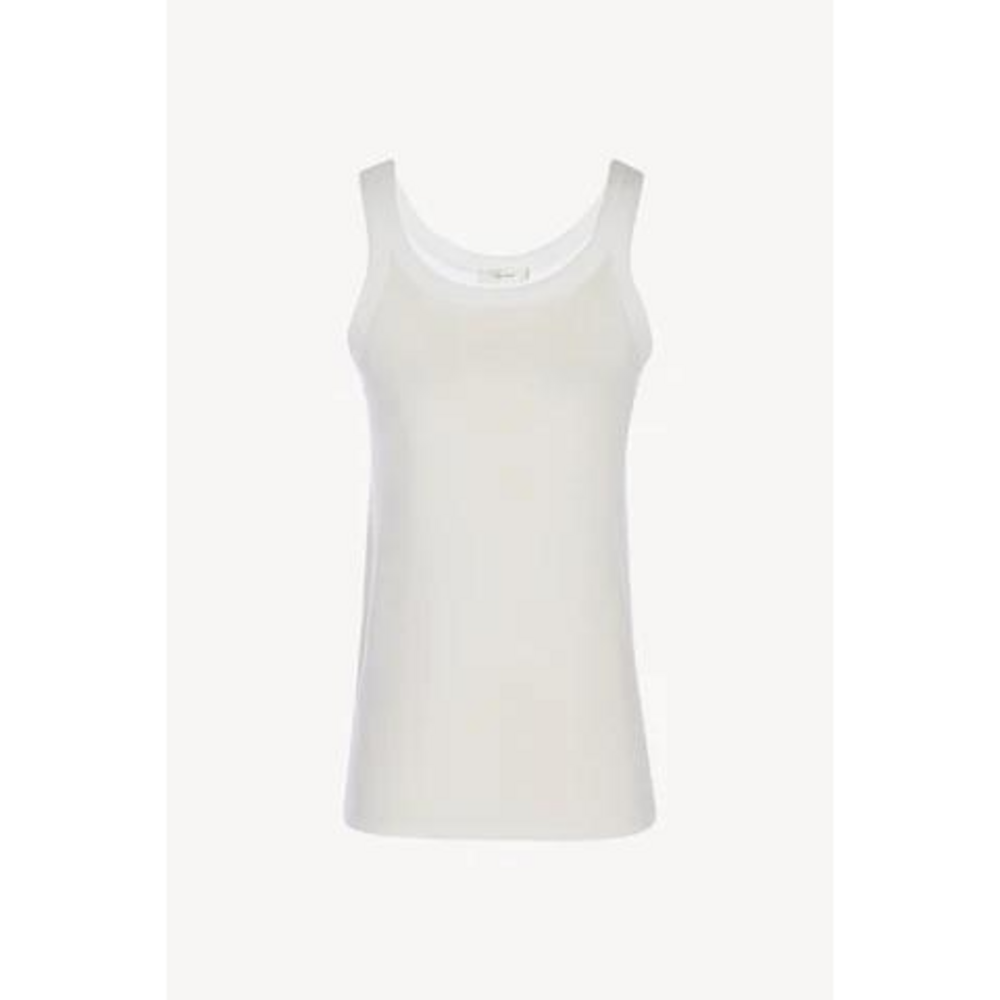 The Row Frankie Top in Organic Cotton in White